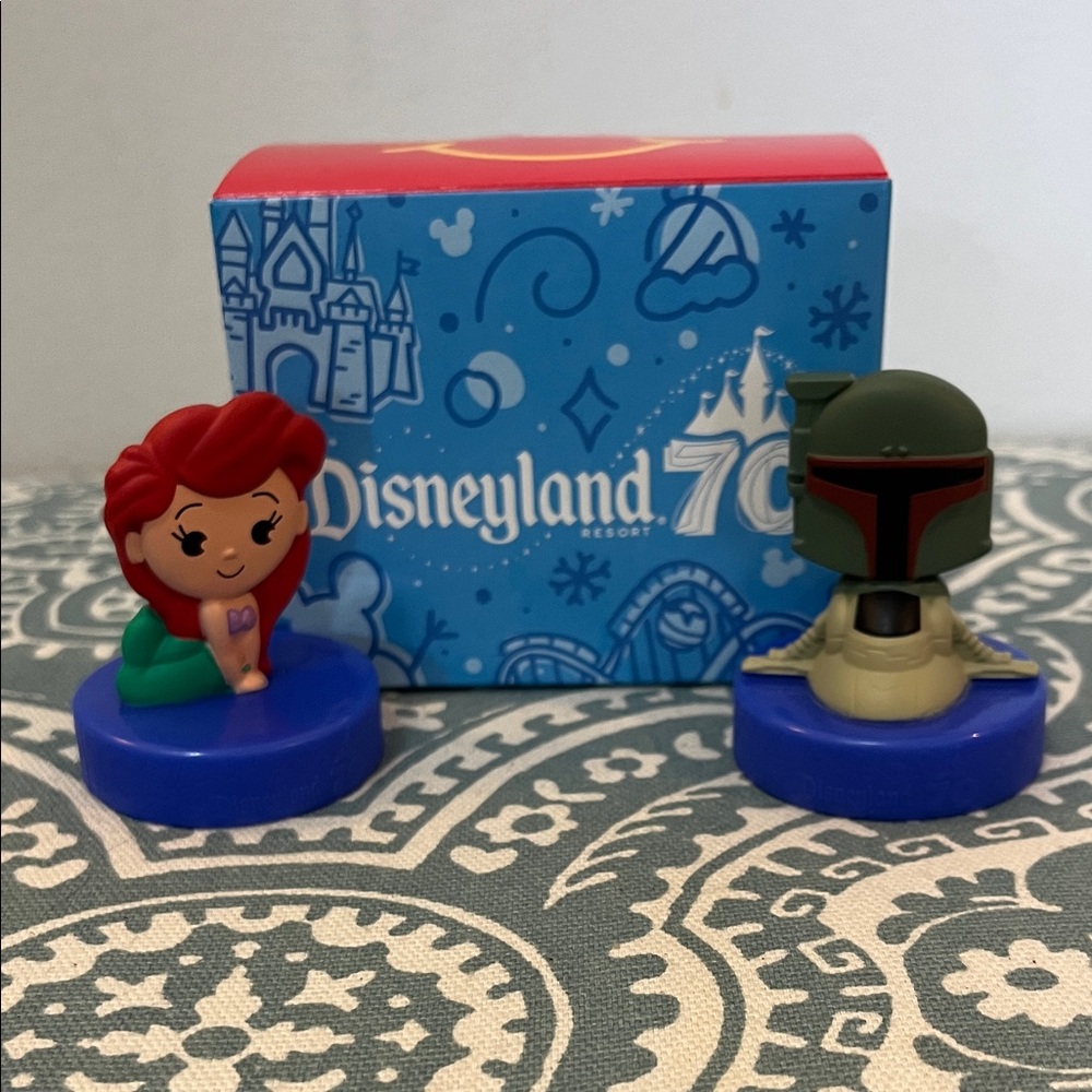 Disneyland 70 - McDonald’s toys - Ariel and Boba Fett